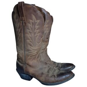 Ariat Heritage R Toe Boots Womens Size 6B Brown Western Rodeo Country Cowgirl
